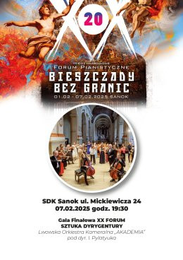 Sanok Wydarzenie Koncert SZTUKA DYRYGENTURY Lwowska Orkiestra Kameralna „AKADEMIA” pod dyr. I. Pylatyuka