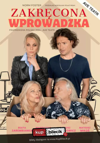 Sanok Wydarzenie Spektakl Magdalena Słowik, Beata Zarembianka, Mateusz Mikoś oraz Dariusz Wiktorowicz