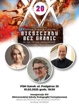 Sanok Wydarzenie Koncert Beata BILINSKA & Filip WOJCIECHOWSKI, Andrzej TATARSKI